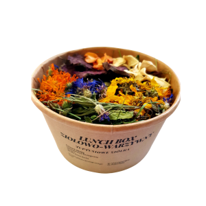 Lunch box ziołowo-warzywny dla królika