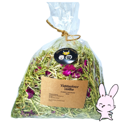 siano różane dla królika