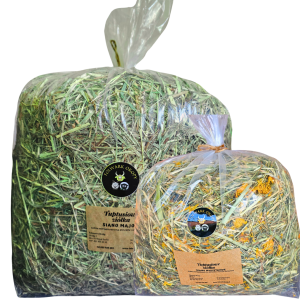 Zestaw dla królika siano + nagietek/ 3 kg/ na trawienie/ bez pyłu/ gratis próbka ziółek