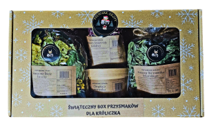 Śnieżny box - zimowe urozmaicenie diety dla królików i gryzoni