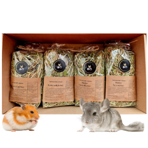 Box siankowy dla gryzonia i królika - mix wytrawnych smaków - wspiera trawienie i florę jelitową