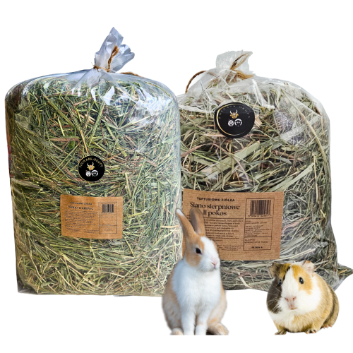 siano sierpniowe i siano majowe zestaw dla królika
