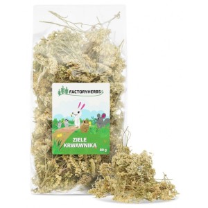 Ziele krwawnika dla królika 80g Factoryherbs