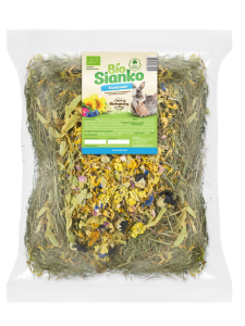 BIO Sianko kwiatowe dla królików i gryzoni 500g 