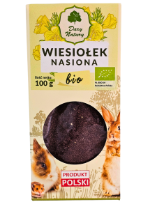 BIO Wiesiołek Nasiona dla królika/Wzmacnia sierść