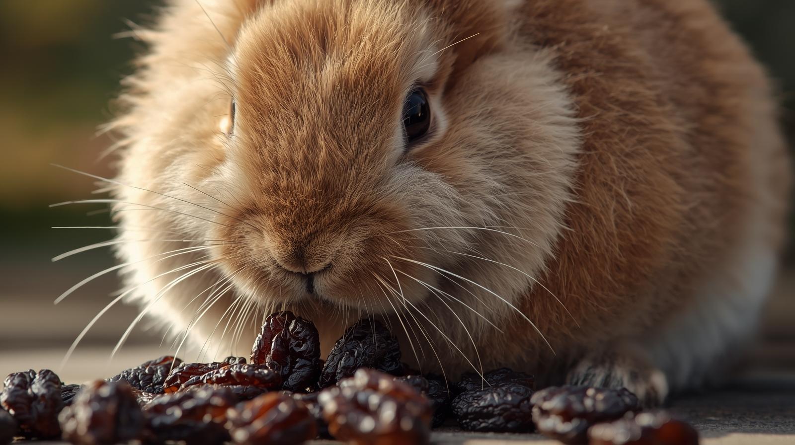 Czy królik może jeść rodzynki?