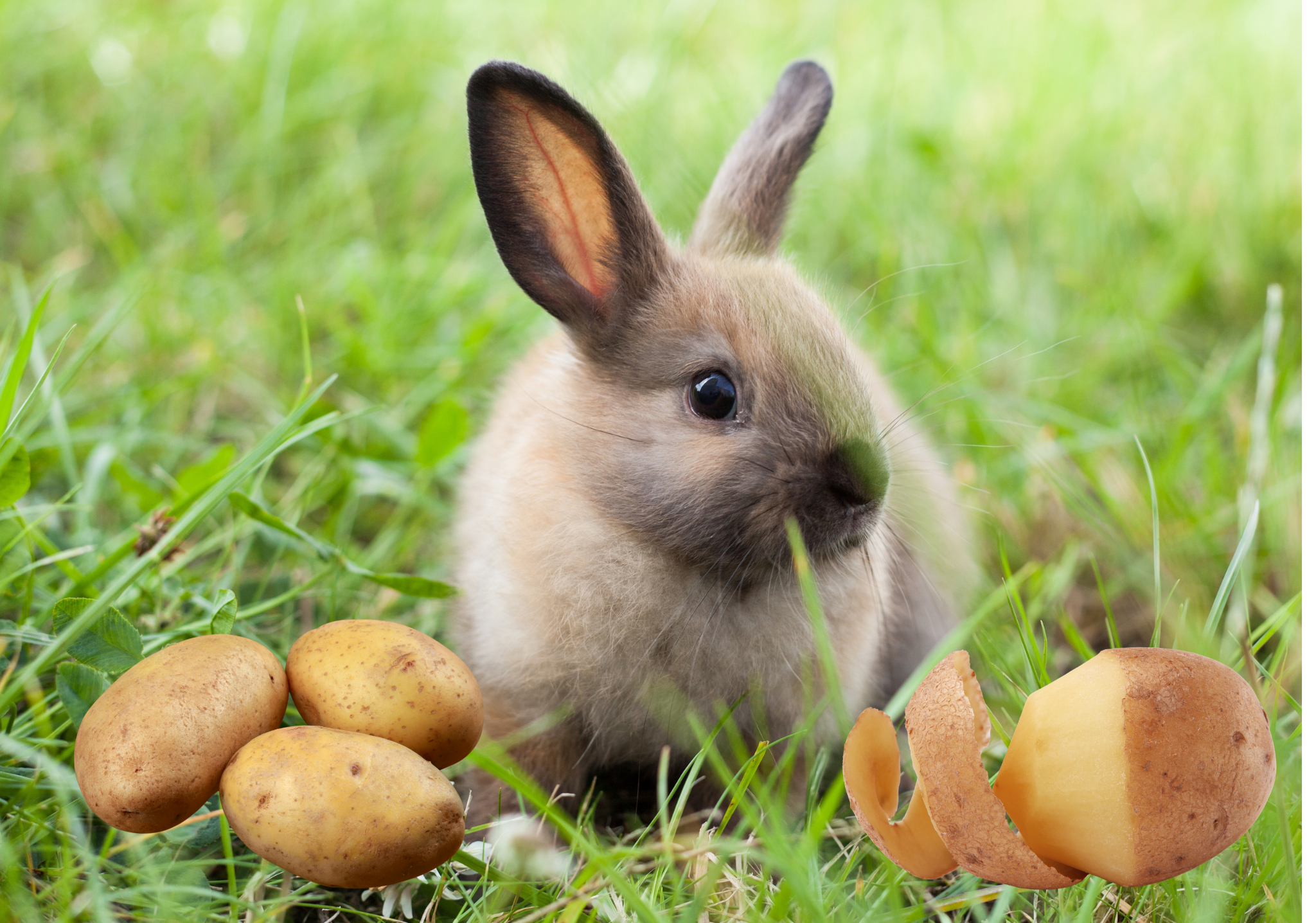 Czy króliki mogą jeść obierki ziemniaków?